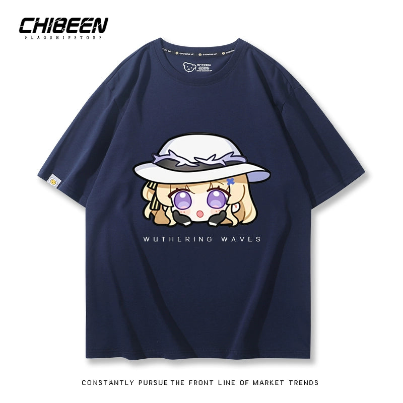 Versatile Game Emoji Short-sleeved T-shirt