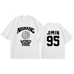 ARIRANG WORLD TOUR Number Print T-shirt