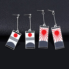 Chic Anime Tanjiro Cosplay Earrings Keychain