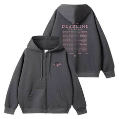 BP DEADLINE Tour Zipper Jacket Hoodie