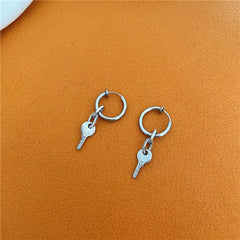 Hyunjin Key Titanium Steel Earrings