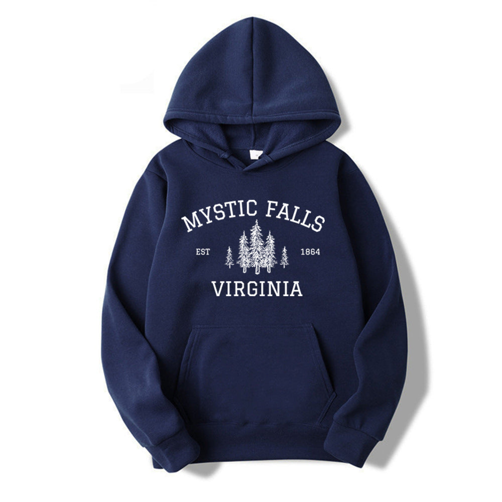 Mystic Falls Virginia Pullover Hoodie
