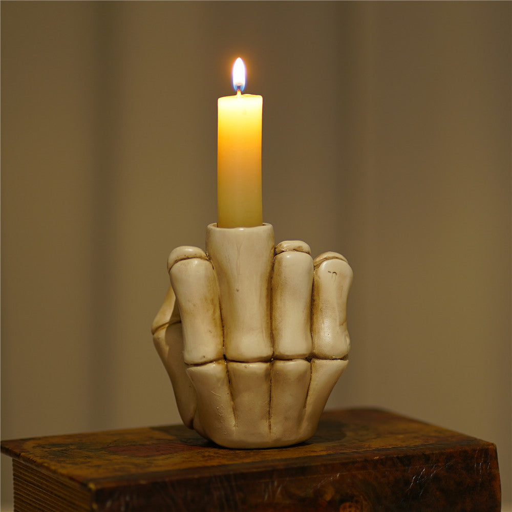 Skeletal Grip Candle Holder