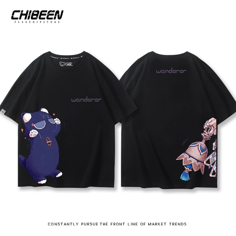 Game Wanderer Printed Short Sleeve T-Shirt