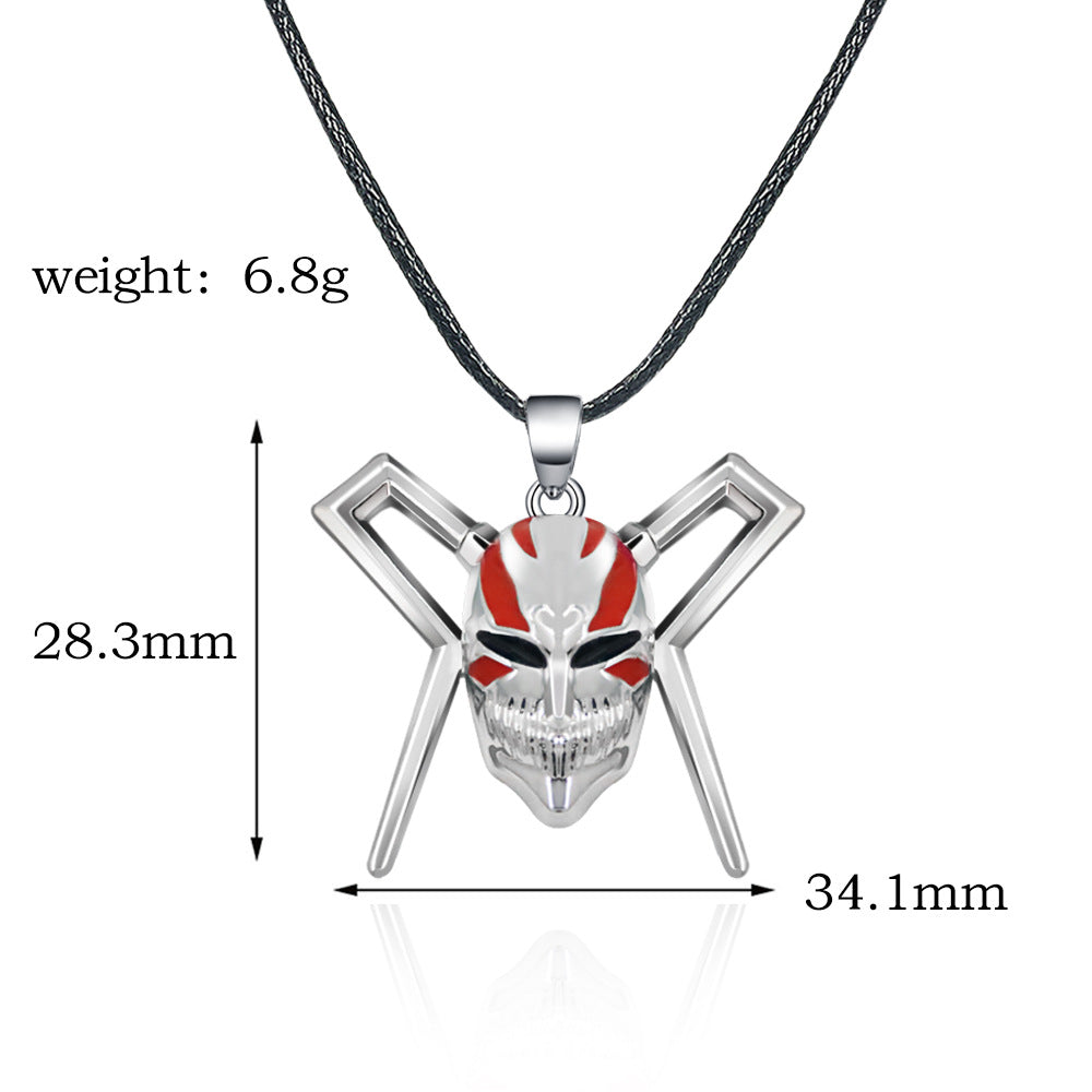 Trendy Anime Necklace Keychain