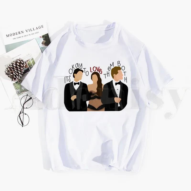 Girls' Damon Salvatore Print T-shirt