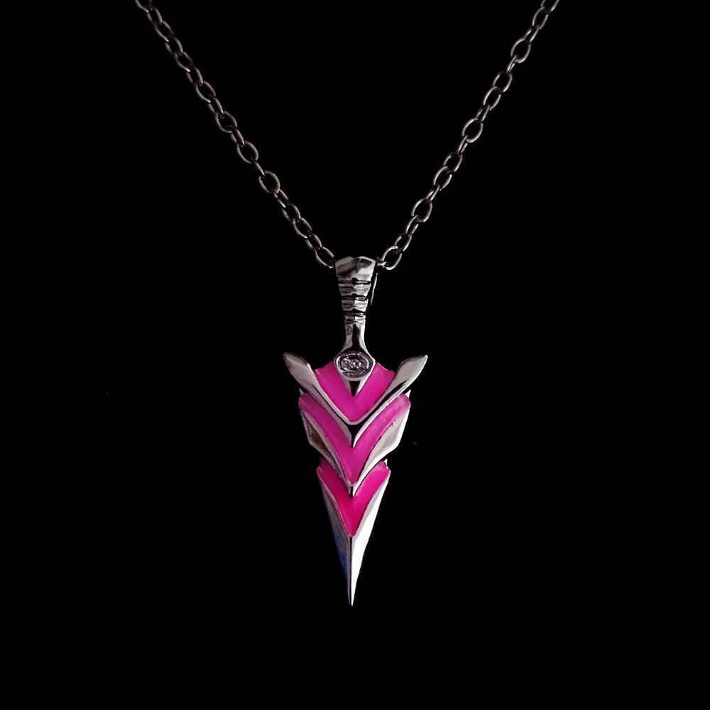 Glow In The Dark Arrowhead Necklace