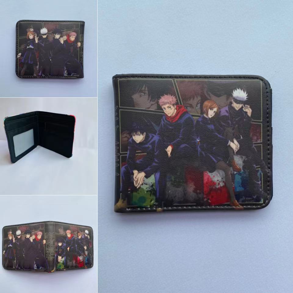 Trendy Anime Printed PU Leather Wallet