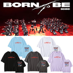 BORN TO BE Graphic Short-sleeved T-shirt