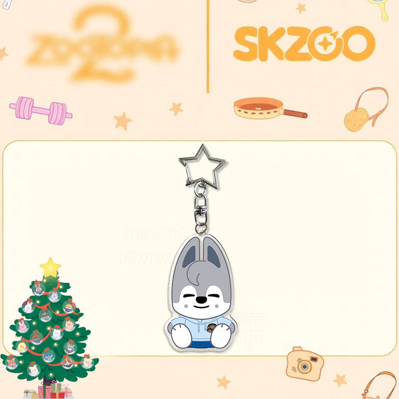 SKZ Zoo Acrylic Keychain