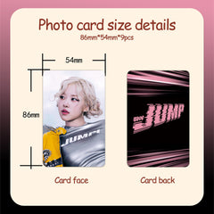JISOO ROSE JUMP Photocard
