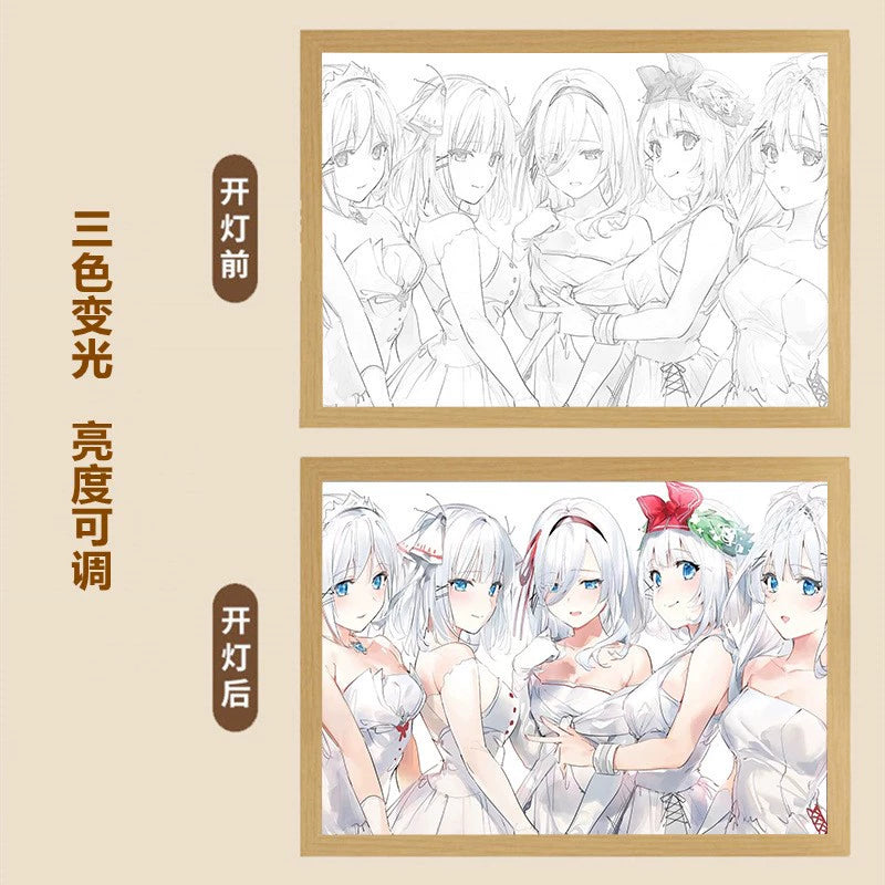 Nakano Anime Painting Ornament Night Light