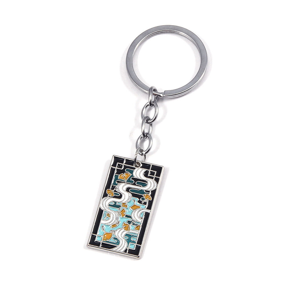 Trendy Anime Tanjiro Keychain Pendant