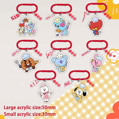 BANGTAN < ARIARNG Acrylic Pendant Accessories