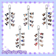 OHYUL LOUIS RYUL WOOJIN Acrylic Pendant Keychain