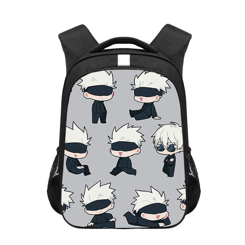 Cute Children's Anime Printed School Backpack