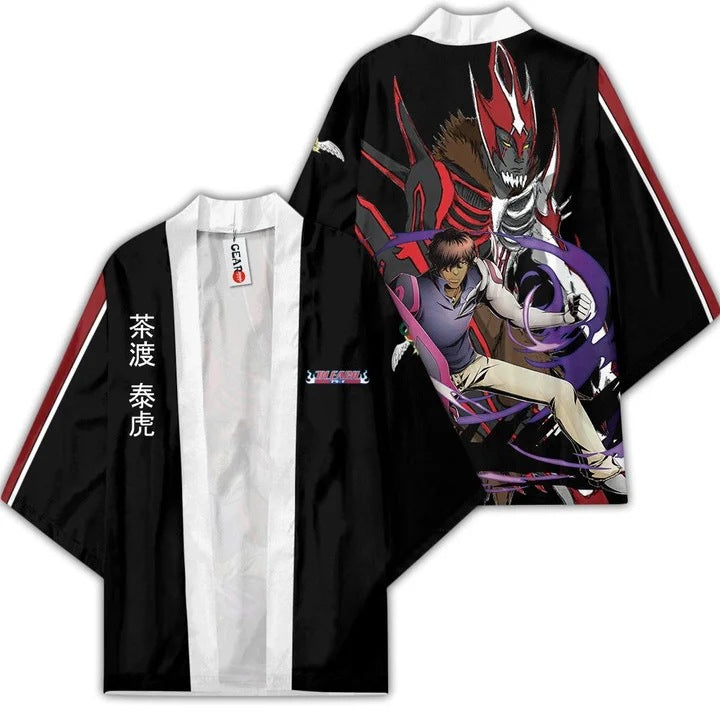 Kurosaki Ichigo Cos Cardigan Kimono Cape