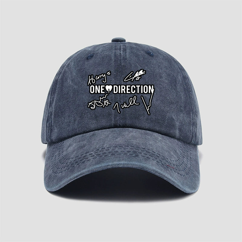 Group 1D Signature Baseball Cap