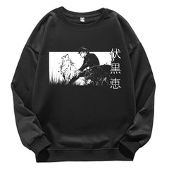 Unisex Anime Graphic Crew Neck Sweatshirt