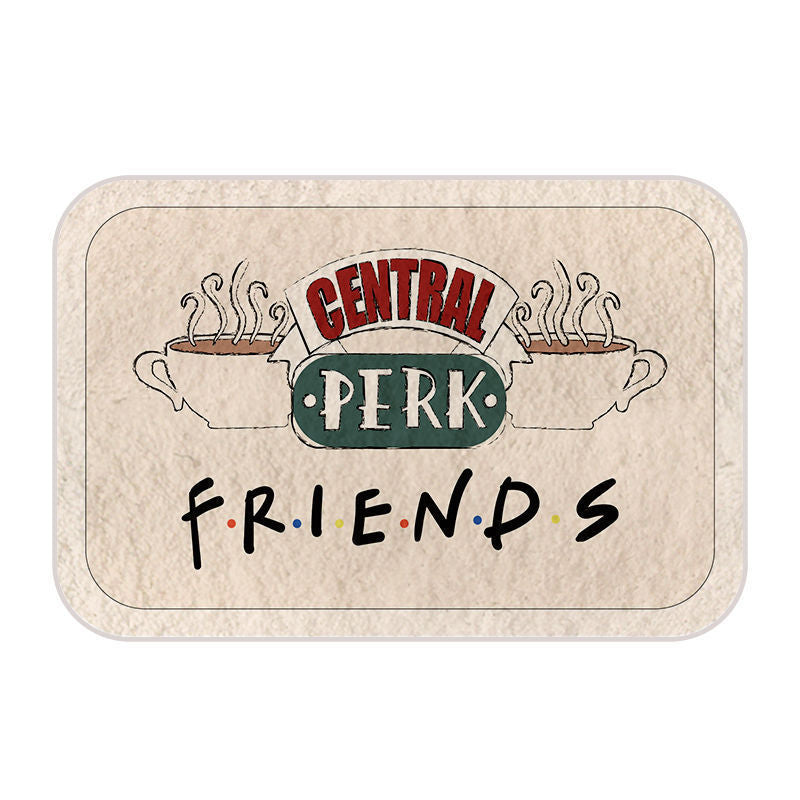 Friends Bedside Carpet Plush Doormat