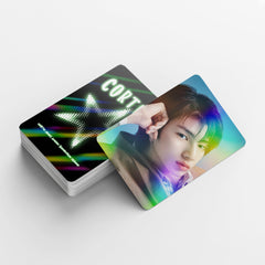 124PCS CORTIS Holographic Photocard Sticker