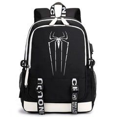 Cool Spider Print Large-capacity Backpack