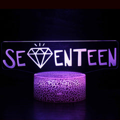 SKZ Logo 3D Night Light Gift