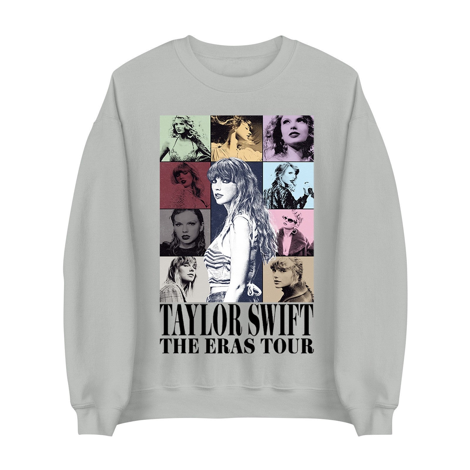 Casual Women's Taylor Print Crew Neck Sweatshirt