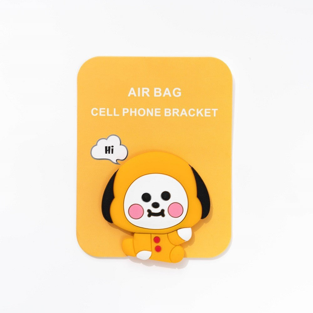 Cute Kpop Cartoon Doll Phone Bracket