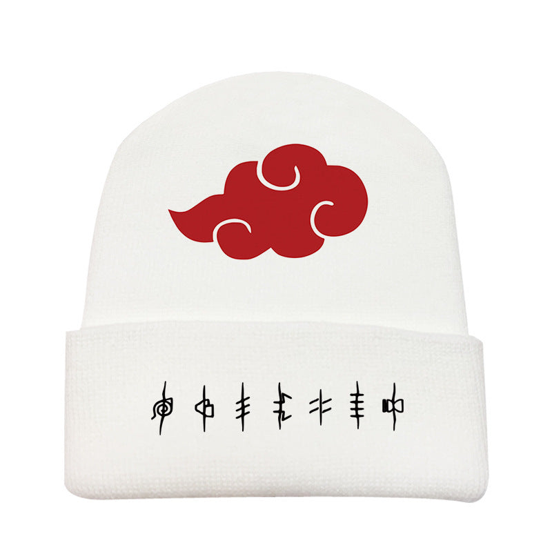 Versatile Anime Print Knitted Hat