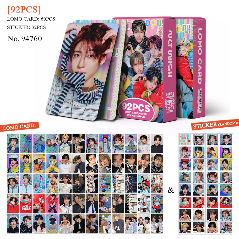 92PCS NCT WISH YO-I-DON BOY MEETS GIRL Photocard Stickers