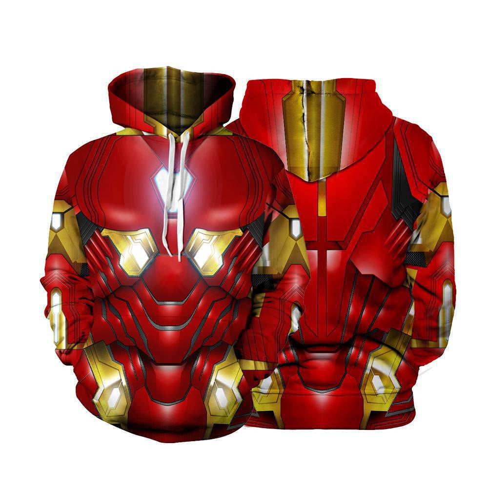 Unisex Spider 3D Printed Pullover Cosplay Hoodie