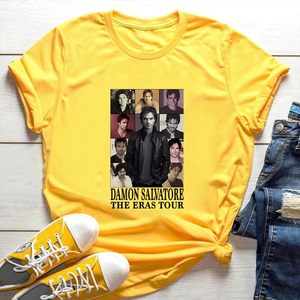 Damon Salvatore The Eras Tour T-shirt