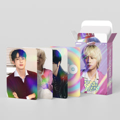 124PCS JIN Echo Laser Photocard Sticker