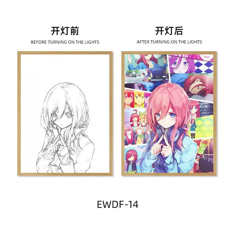 Nakano Anime Painting Ornament Night Light