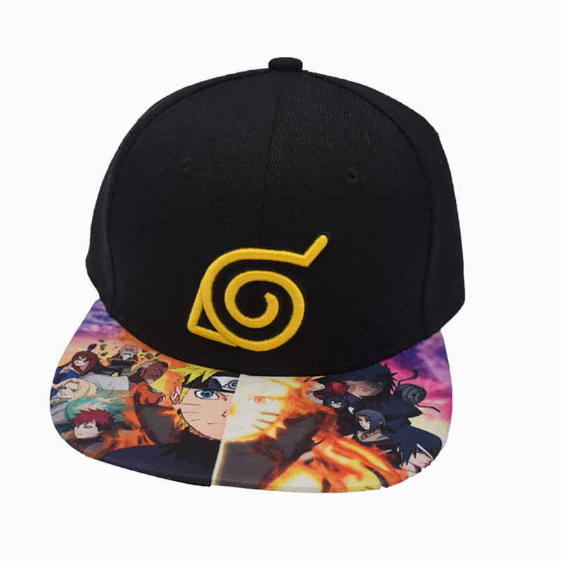 Cool Anime Konoha Logo Baseball Cap