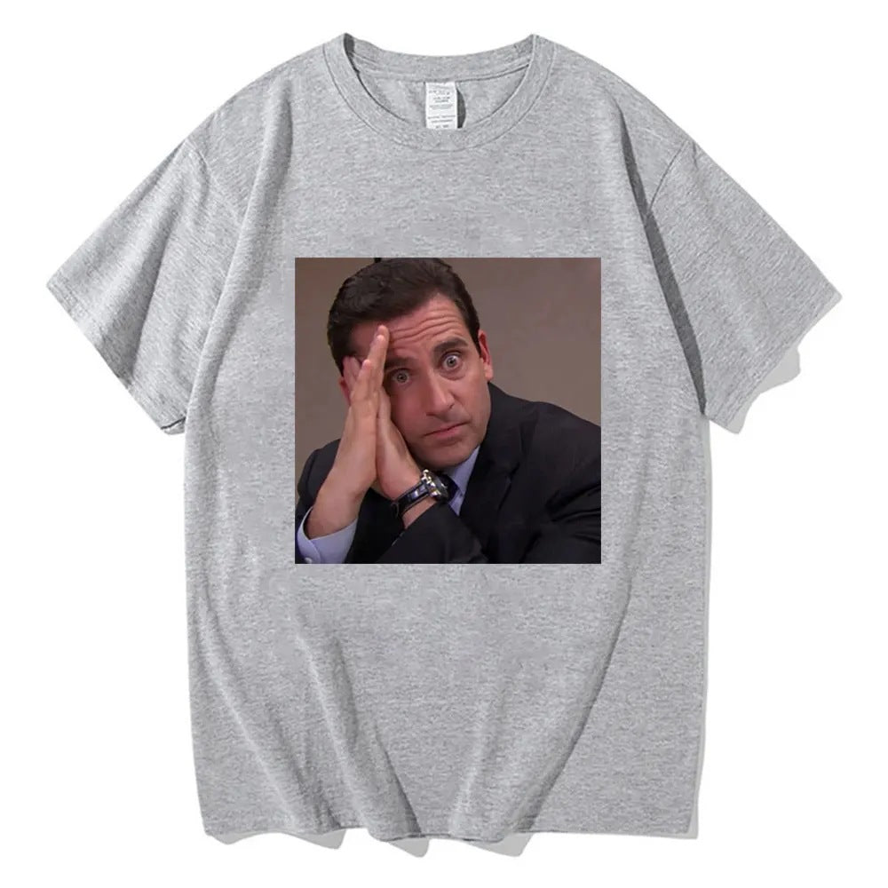 Funny Michael Scott Print T-Shirt