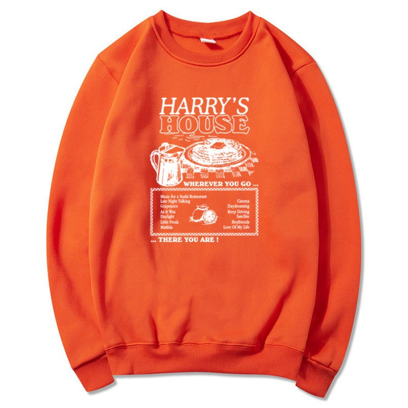 Lovely Girls Harry's House Print Casual Sweatshirt