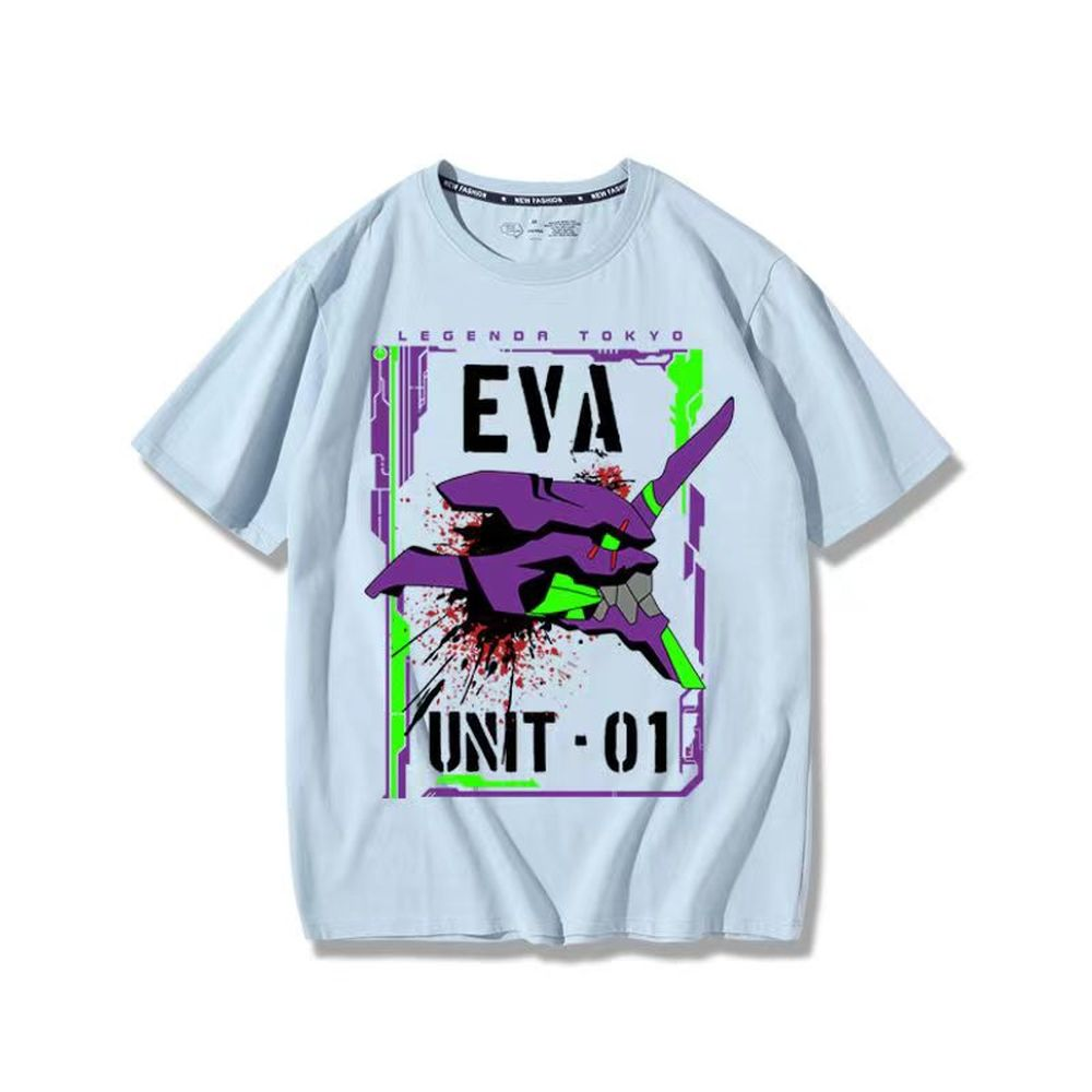 Casual EVA Cotton Short-sleeved T-shirt