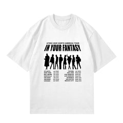 Trendy Kpop Album Cotton T-Shirt Top