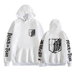 Unisex Anime Logo Casual Loose Hoodie