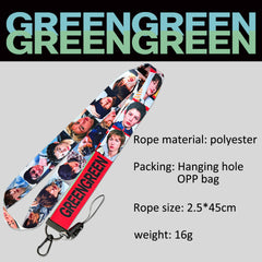 CORTIS GREENGREEN Album Lanyard