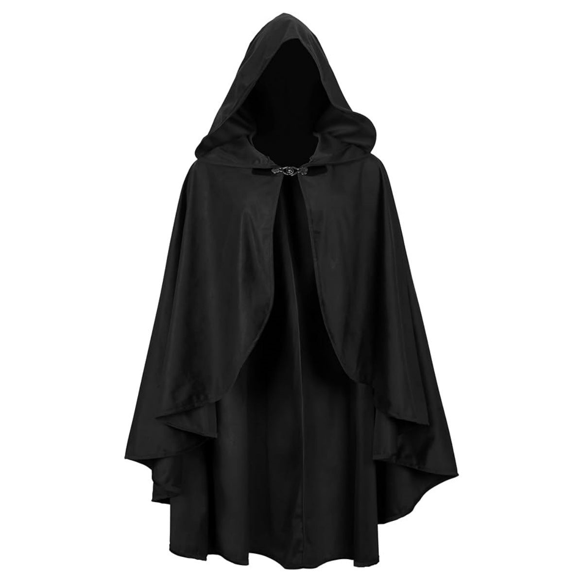 Retro Medieval Hooded Cape Costume