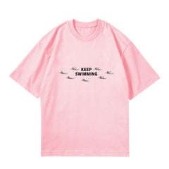 Keep Swimming Crew Neck T-shirt