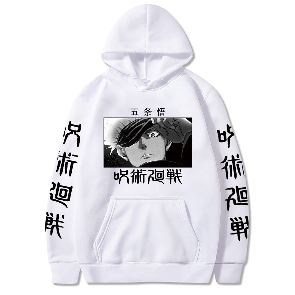 Unisex Trendy Anime Printed Casual Hoodie