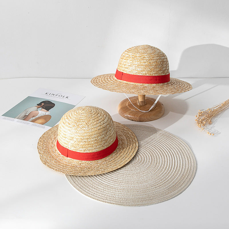 Luffy Cosplay Grass Straw Hat