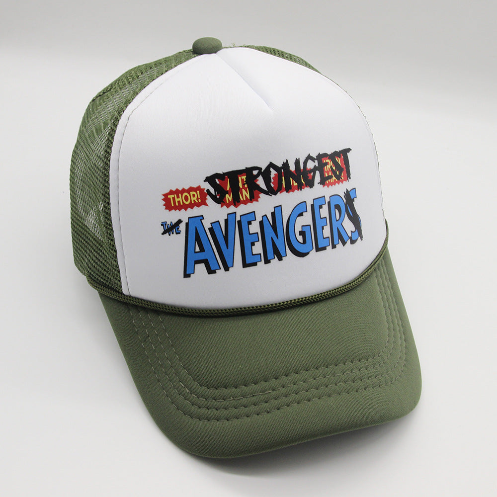 Casual Thor Strongest Avenger Net Hat