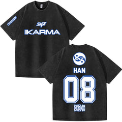KPOP KARMA 2025 Washed T-shirt