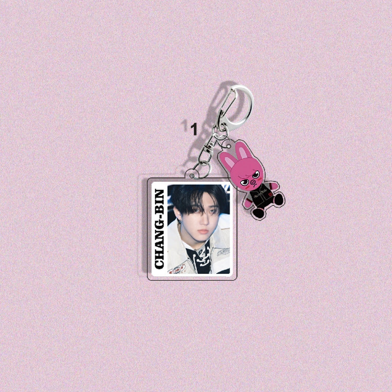 SKZ Tag Pendant Bag Keychain
