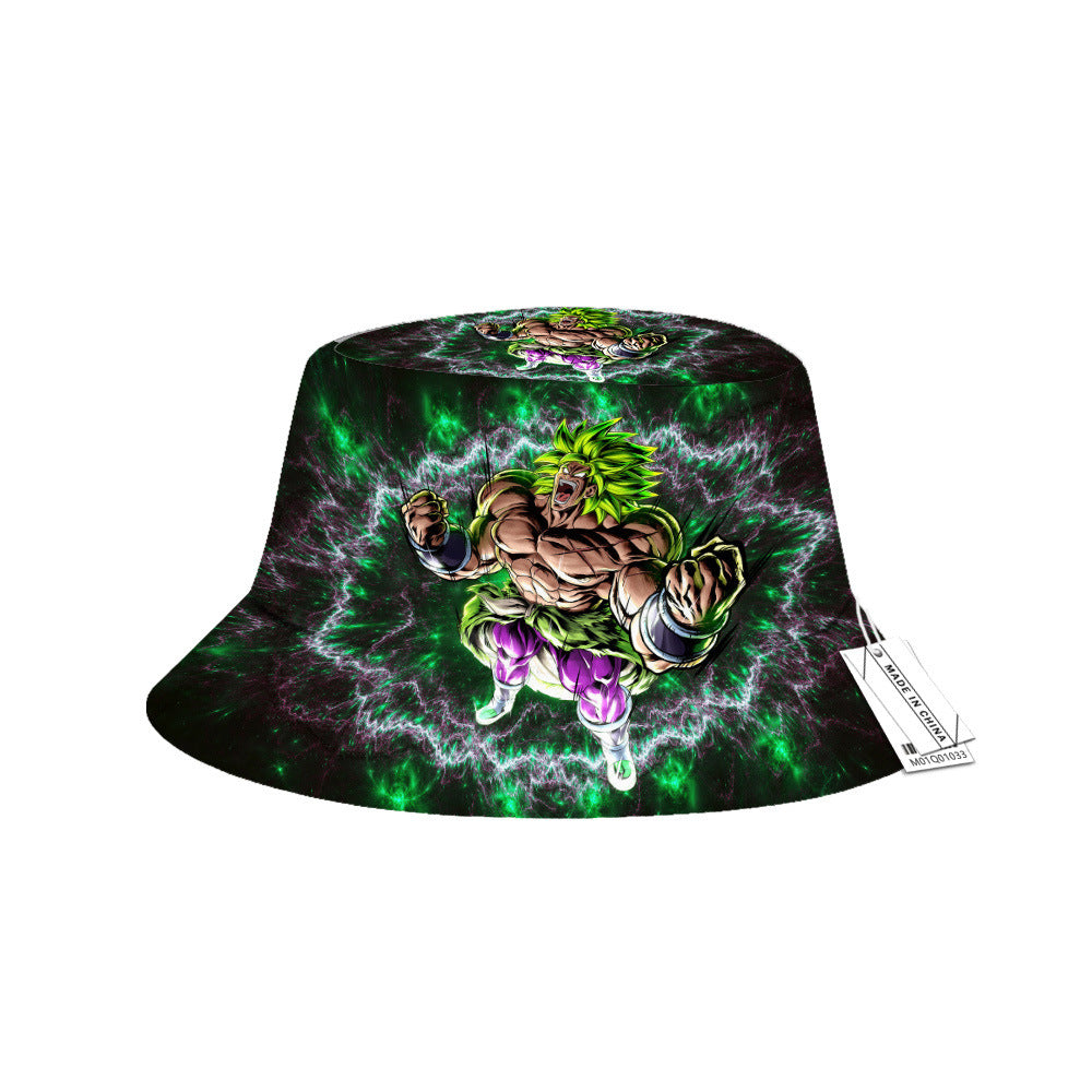 Cool Anime 3d Print Bucket Hat